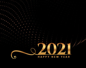 2021 新年展板背景