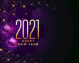 2021 新年展板背景