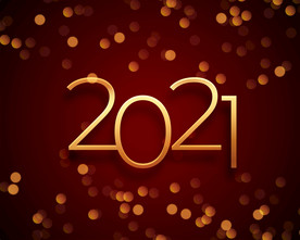 2021 新年展板背景
