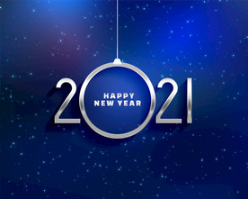 2021 新年展板背景