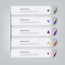 信息图模板 流程