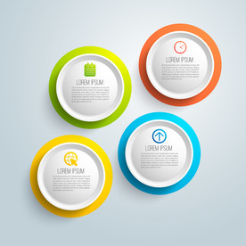 信息图模板 流程