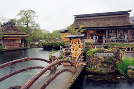 日本富士山脚下