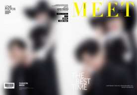 欧美时尚杂志封面设计