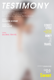 欧美时尚杂志封面设计