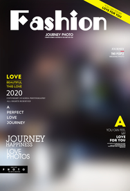 欧美时尚杂志封面设计