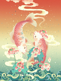 国潮海报设计图片