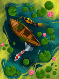 国潮海报设计图片