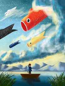 国潮海报设计图片