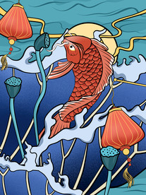 国潮海报设计图片