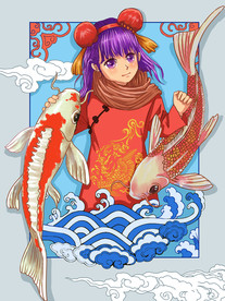 国潮海报设计图片