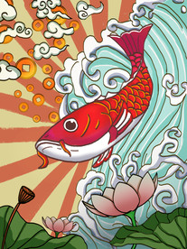 国潮海报设计图片