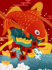 国潮海报设计图片