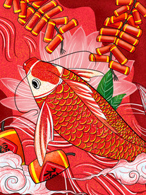 国潮海报设计图片