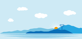 电力背景卡通背景