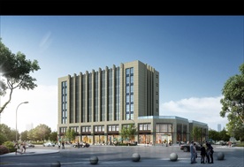 厂房工业园区园区效果图