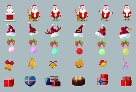 圣诞节  素材  圣诞老人