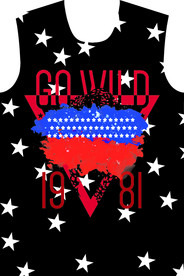 男装 复古 印花