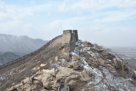 长城雪景
