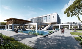 学校图书馆效果图