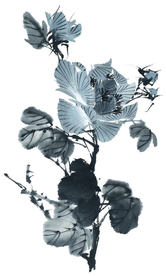 水墨花卉