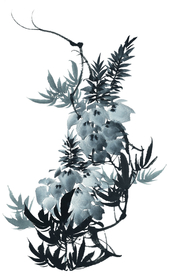 水墨花卉