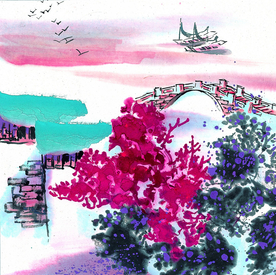 水墨江南