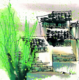 水墨江南