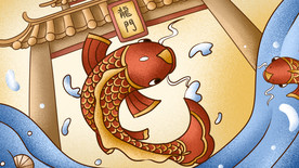 国潮海报设计图片