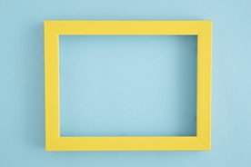 黄色  相框