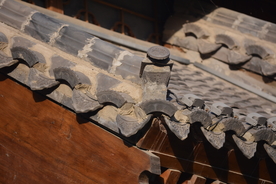 古建筑瓦砾瓦当