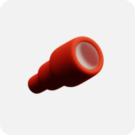 望远镜c4d 插图 模型 扁平