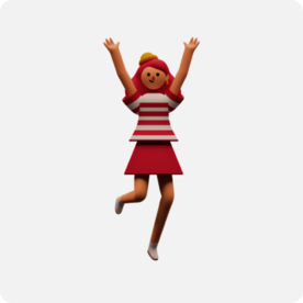 女孩c4d 插图 模型 扁平化