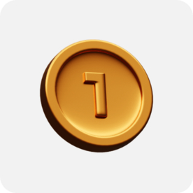 金币c4d 插图 模型 扁平化