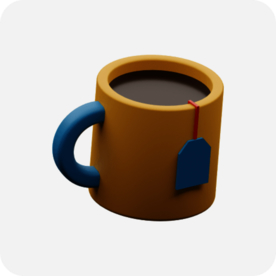 杯子c4d 插图 模型 扁平化