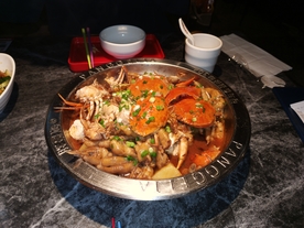 肉蟹煲图片