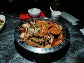 肉蟹煲图片