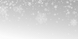 高清免抠雪花飘雪png