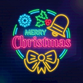 圣诞元素插画图片