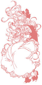 动漫 女孩 线稿