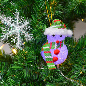 圣诞树挂饰 雪人