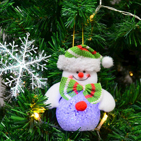 圣诞树挂饰 雪人