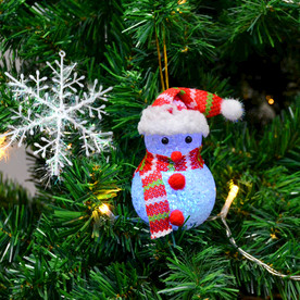 圣诞树挂饰 雪人