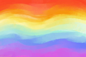 彩虹 彩色背景