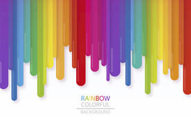 彩虹 彩色背景