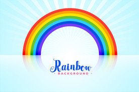 彩虹 彩色背景