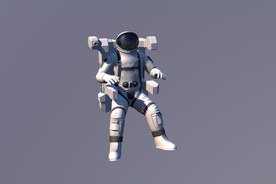 C4D 宇航员 模型 人物