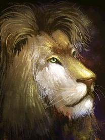 水墨动物印花图片