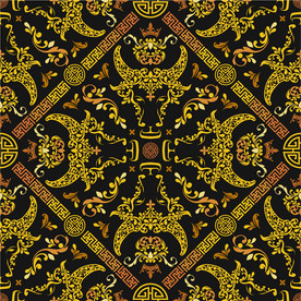 牛 新年展板背景