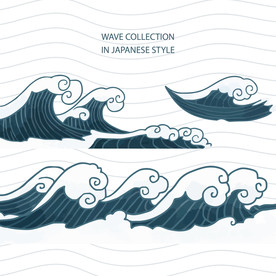 海浪 波浪 波纹